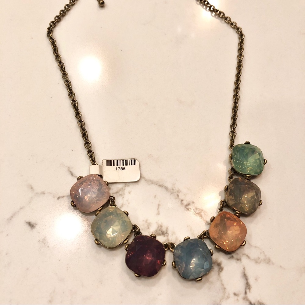 (NWT) Rainbow Gem Necklace